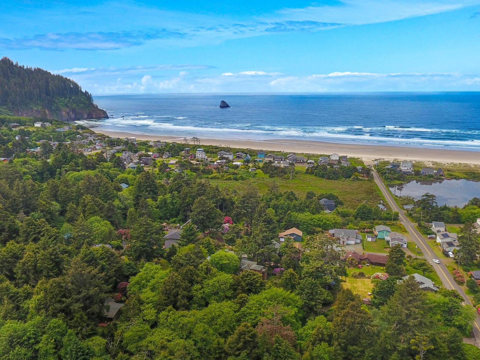 Woods Waves: Luxury Coast Cabin King Beds Pets Тілламук Екстер'єр фото