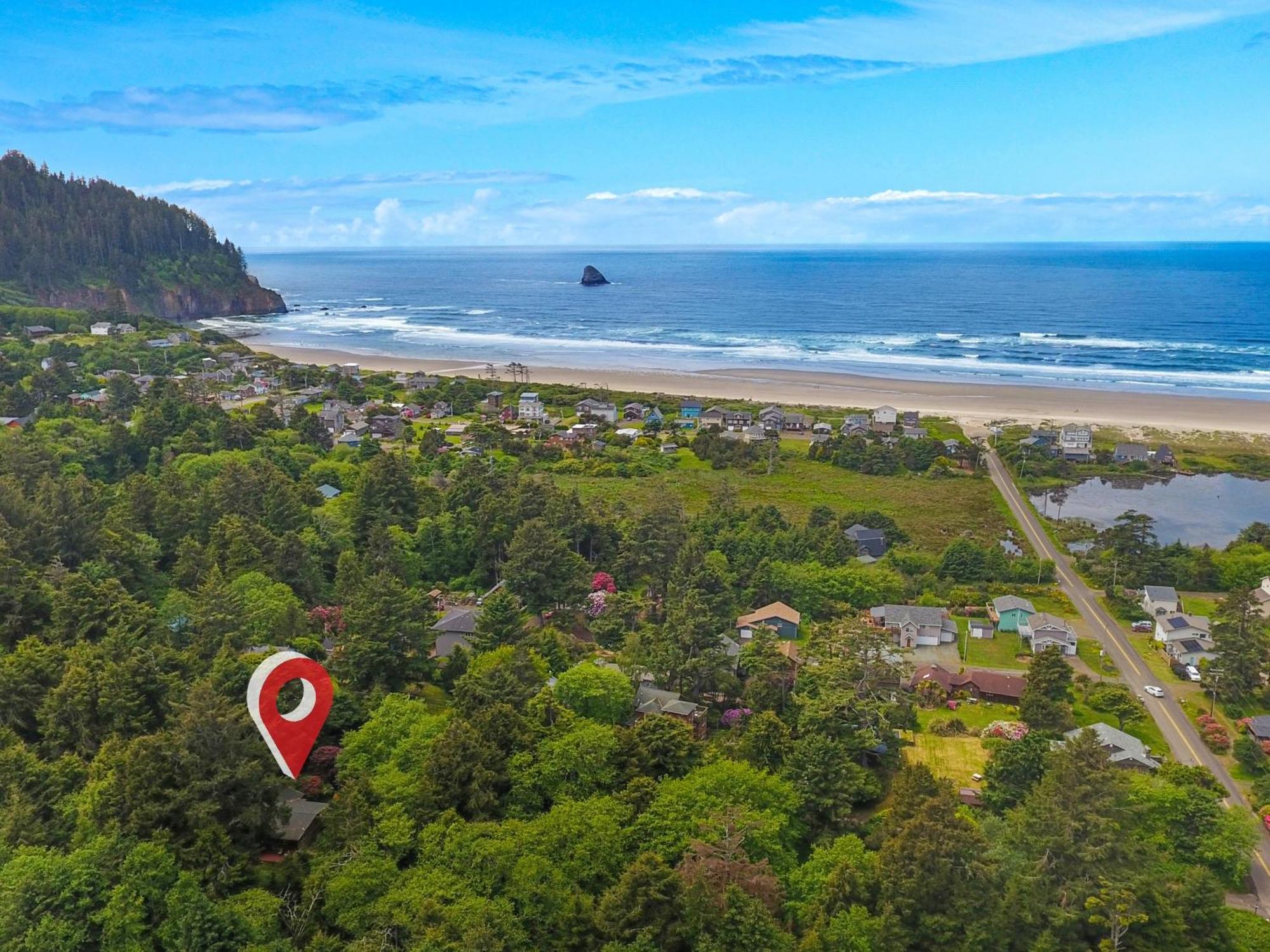 Woods Waves: Luxury Coast Cabin King Beds Pets Тілламук Екстер'єр фото