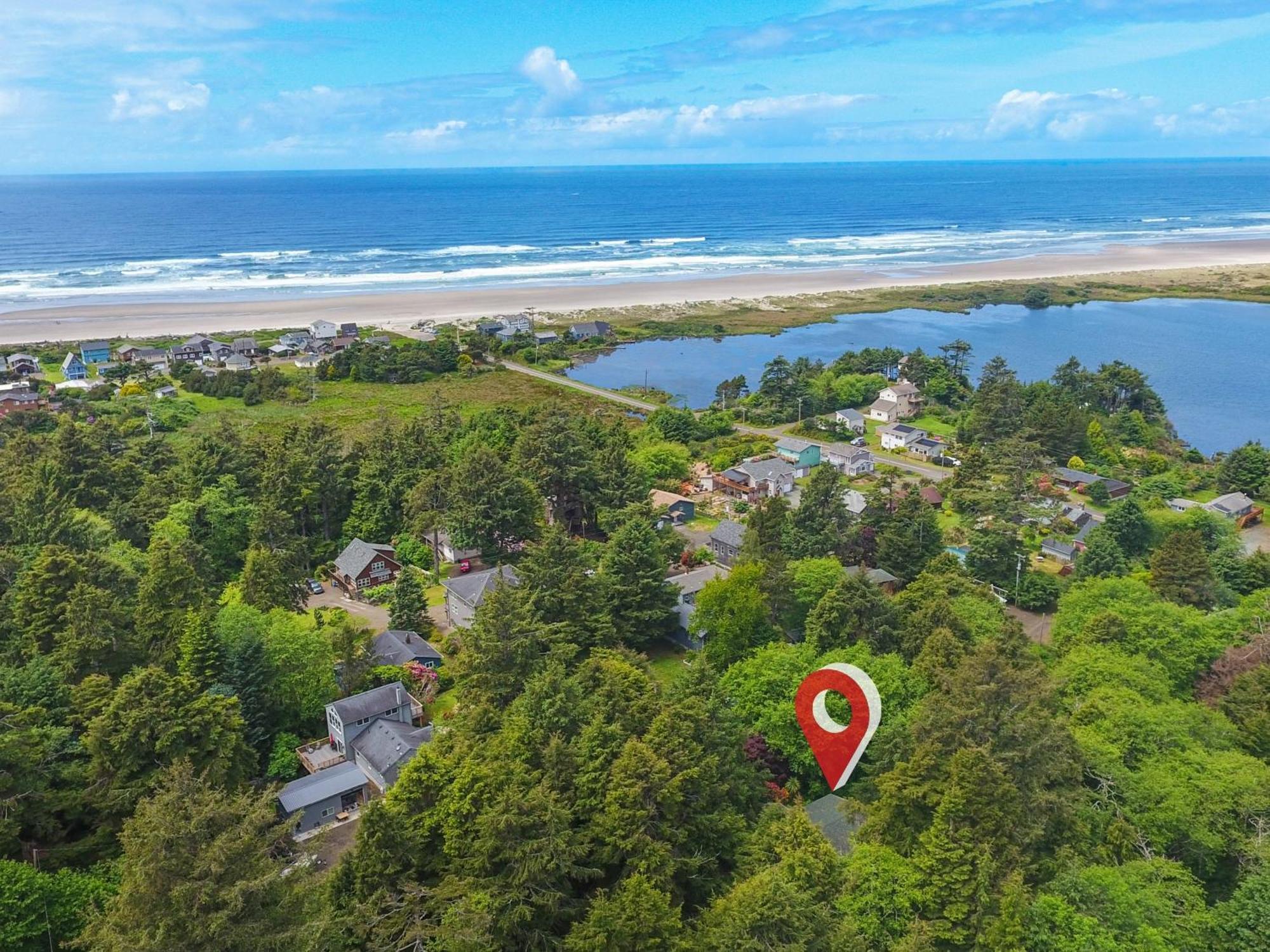 Woods Waves: Luxury Coast Cabin King Beds Pets Тілламук Екстер'єр фото